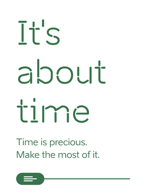 Tekst joondatakse vasakule.