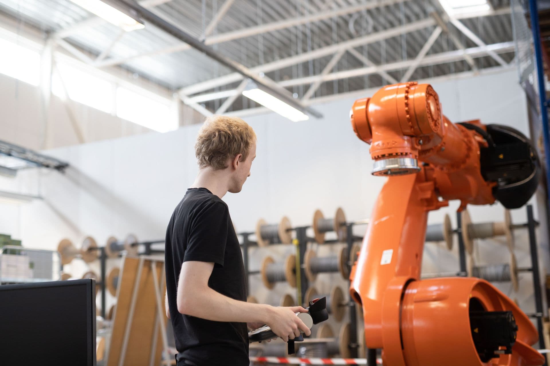 818339 Industrial Robot in Factory Web Version 1920px