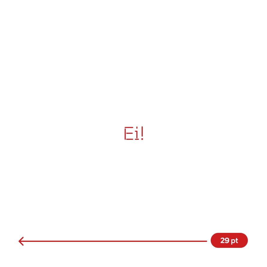 Aino Headline ei tohiks kunagi olla väiksem kui 30pt, et mitte kaotada oma õhulisust ja tähevorme. 