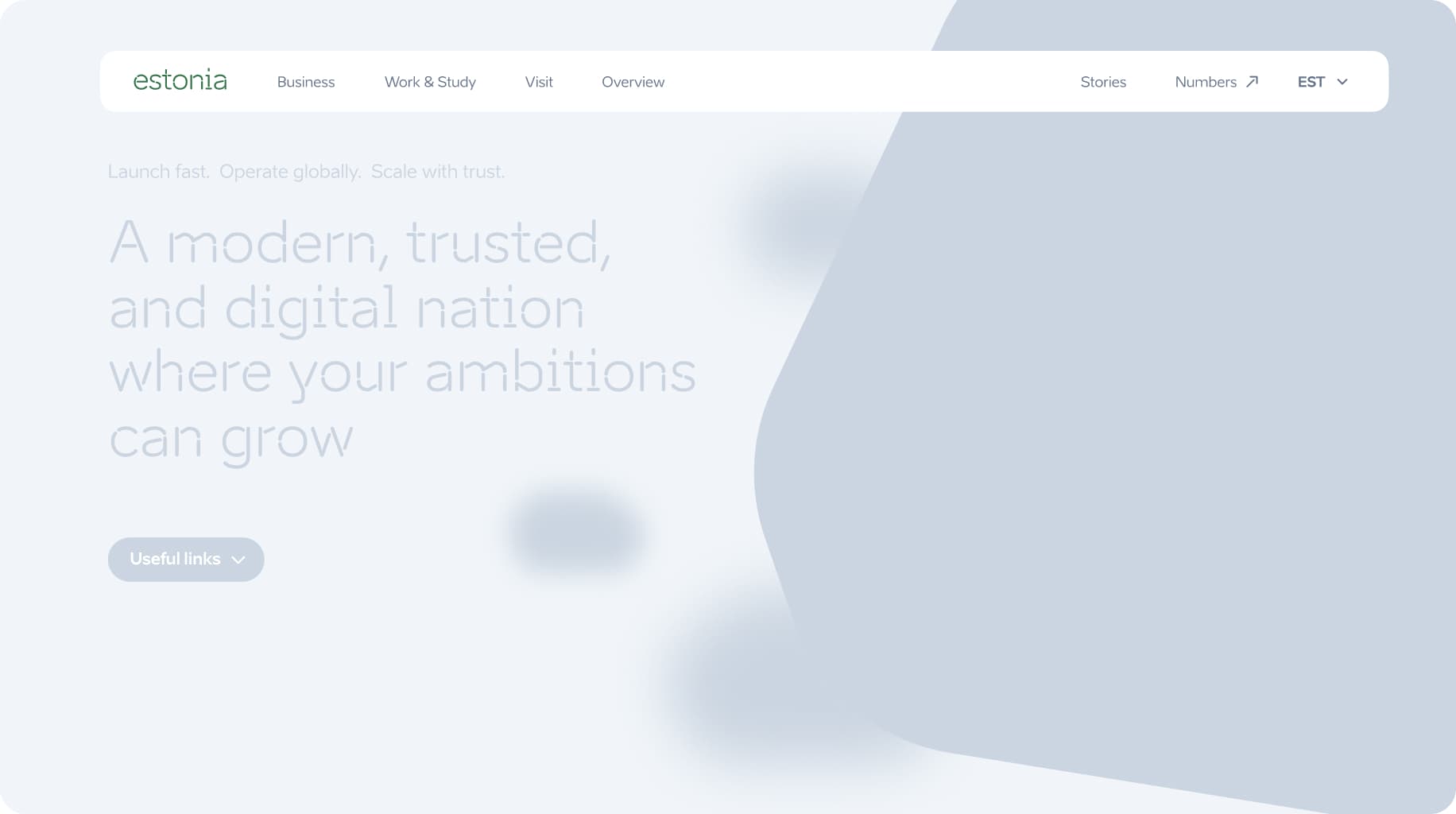 Place the compact logo in the website menu.