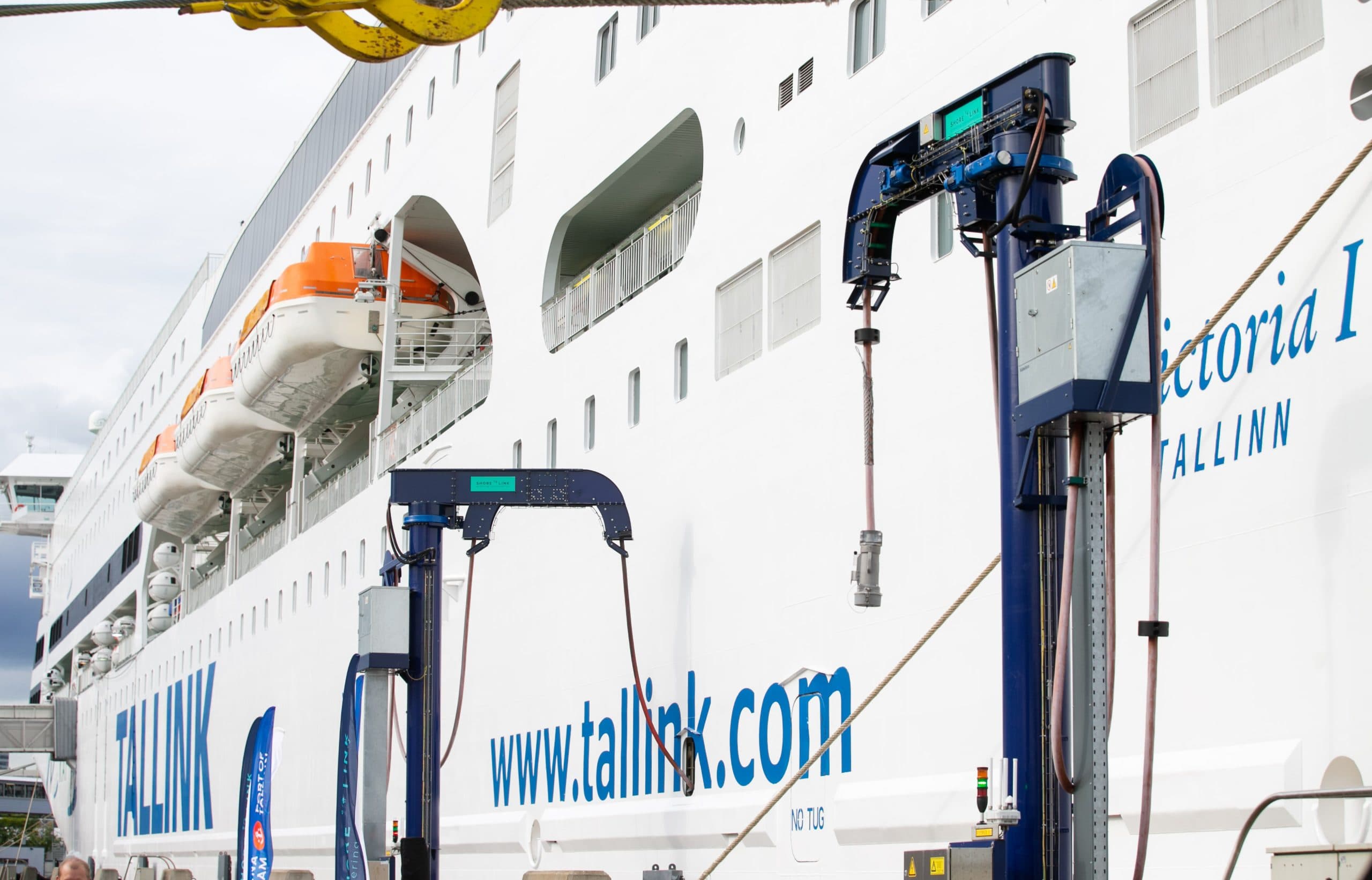 Shore L Ink Cable Management System for Ro Pax Vessels in the Port of Tallinn Foto Raul Mee Scaled